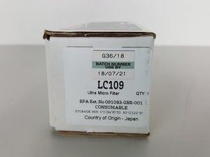 Thumbnail image of ELGA LC109 Ultra Micro Filter for Water Purification System Lab Purifier