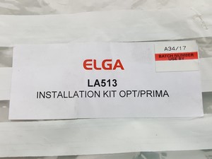 Thumbnail image of ELGA LA513 Installation Kit for OPT/PRIMA Systems Lab