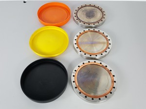 Thumbnail image of 12 x Flanges from Balzers UHV UMS630 Thin Film Deposition Chamber Vacuum Chamber