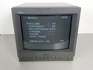 Thumbnail image of SONY 13" Trinitron Colour Video CRT  Monitor. Model no. PVM-14N6E 