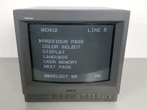 Thumbnail image of SONY 13" Trinitron Colour Video CRT  Monitor. Model no. PVM-14N6E 