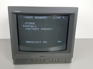 Thumbnail image of SONY 13" Trinitron Colour Video CRT  Monitor. Model no. PVM-14N6E 