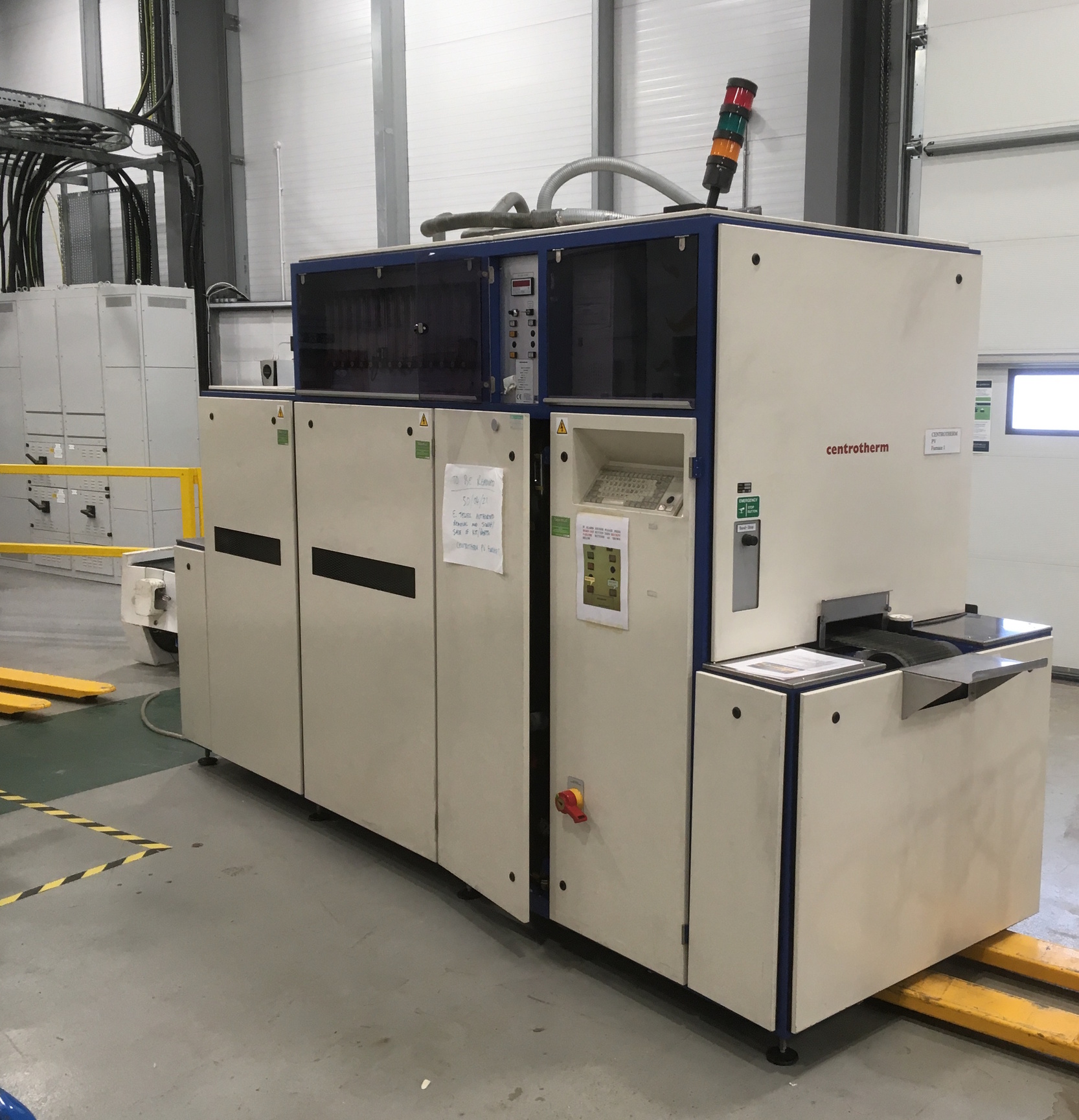 Image of Centrotherm Model 1090 Furnace High Temperature Oven 950C Inert Gases Lab