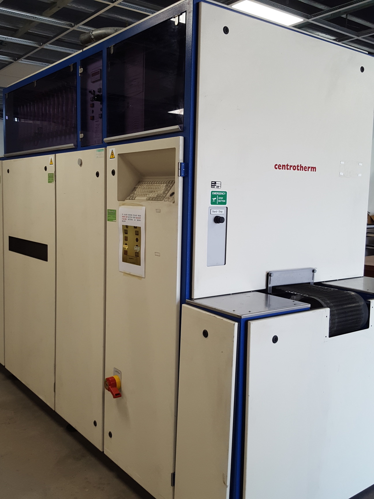 Image of Centrotherm Model 1090 Furnace High Temperature Oven 950C Inert Gases Lab