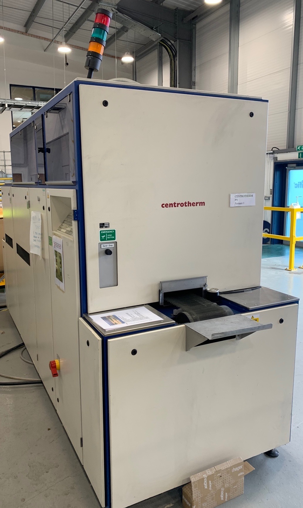 Image of Centrotherm Model 1090 Furnace High Temperature Oven 950C Inert Gases Lab