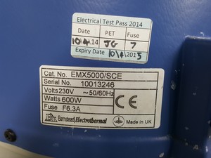 Thumbnail image of Barnstead Electrothermal Heating Mantle Model - EMX5000/SCE 5000mL Lab