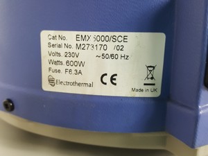 Thumbnail image of Electrothermal Heating Mantle Model - EMX5000/SCE Lab 5000mL