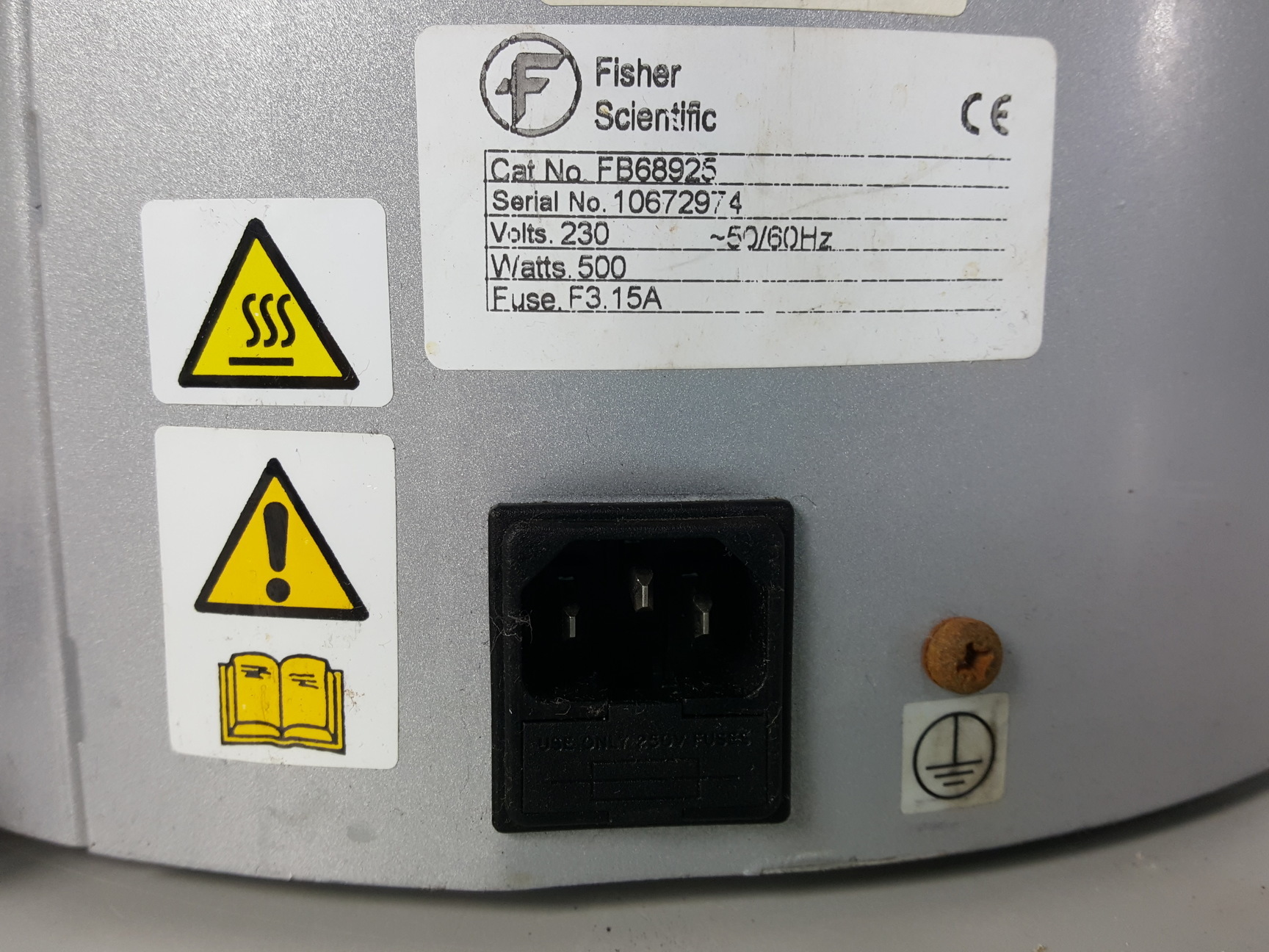 Image of Fisher Scientific Electrothermal Heating Mantle Cat no. FB68925 Lab