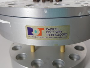 Thumbnail image of Radleys Discovery Technologies 12 1" Sample Carousel Stainless BN 3818 Lab