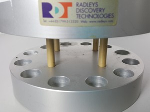 Thumbnail image of Radleys Discovery Technologies 12 1" Sample Carousel Stainless BN 3818 Lab