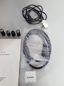 Thumbnail image of Moritex Scopeman MS-501 Visual Screen Video 8 Fiber Microscope Inspection Lab