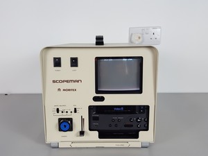Thumbnail image of Moritex Scopeman MS-501 Visual Screen Video 8 Fiber Microscope Inspection Lab