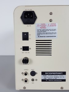 Thumbnail image of Moritex Scopeman MS-501 Visual Screen Video 8 Fiber Microscope Inspection Lab