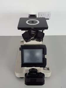 Thumbnail image of Nikon Epiphot Metallurgical Microscope, FX-35A, 0.65, 0.1. & 0.4 Objectives Lab