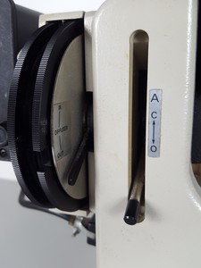 Thumbnail image of Nikon Epiphot Metallurgical Microscope, FX-35A, 0.65, 0.1. & 0.4 Objectives Lab