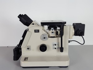 Thumbnail image of Nikon Epiphot Metallurgical Microscope, FX-35A, 0.65, 0.1. & 0.4 Objectives Lab