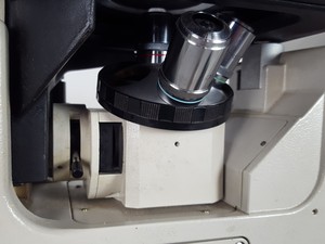 Thumbnail image of Nikon Epiphot Metallurgical Microscope, FX-35A, 0.65, 0.1. & 0.4 Objectives Lab