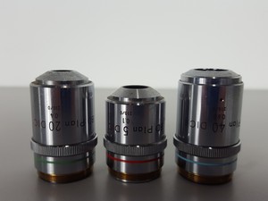 Thumbnail image of Nikon Epiphot Metallurgical Microscope, FX-35A, 0.65, 0.1. & 0.4 Objectives Lab