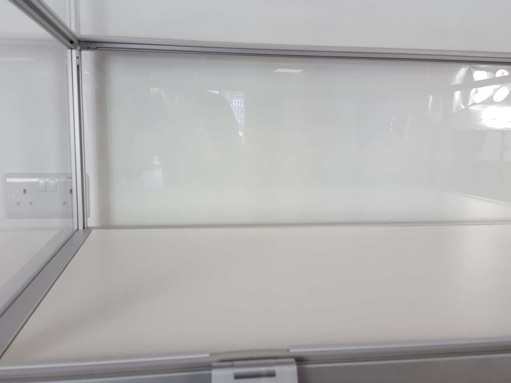 Image of Polstore 10 Drawer Museum / Jewellery Toughened Glass Display Chest Cabinet