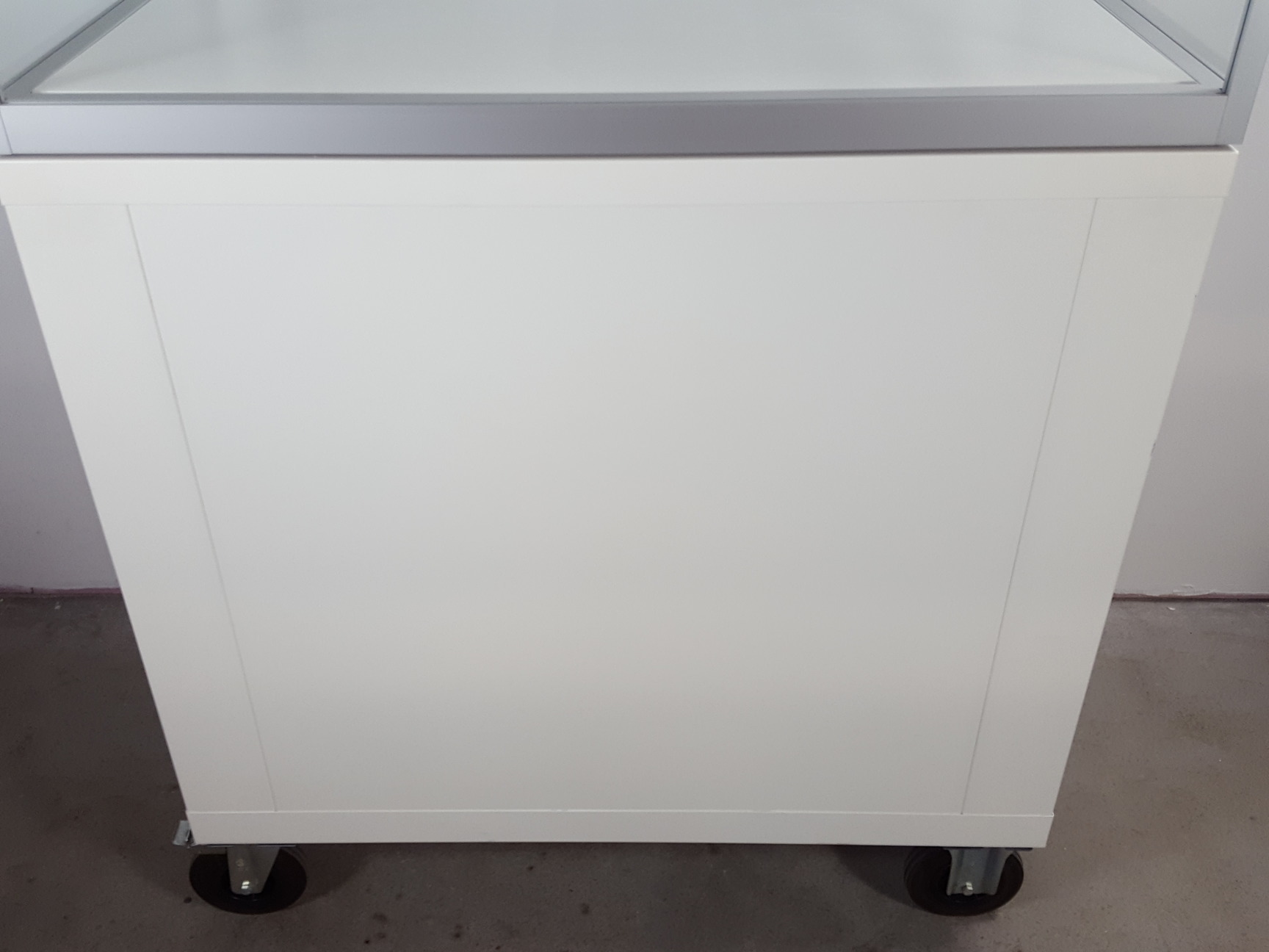 Image of Polstore 10 Drawer Museum / Jewellery Toughened Glass Display Chest Cabinet