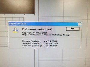 Thumbnail image of AEM Veeco Atomic Force Microscope System APEM-1000 AP-0100 OPTEM 28-21-10 M