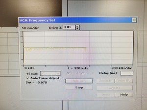 Thumbnail image of AEM Veeco Atomic Force Microscope System APEM-1000 AP-0100 OPTEM 28-21-10 M