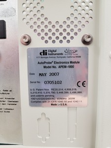 Thumbnail image of AEM Veeco Atomic Force Microscope System APEM-1000 AP-0100 OPTEM 28-21-10 M