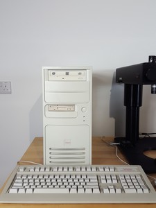Thumbnail image of AEM Veeco Atomic Force Microscope System APEM-1000 AP-0100 OPTEM 28-21-10 M
