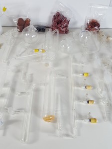 Thumbnail image of Job Lot Lab Glassware Glass Condensing Apparatus, Condensers, Dropping Funnels
