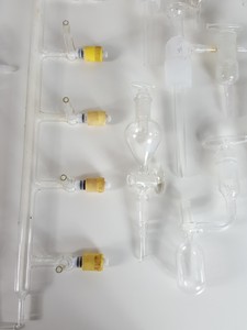 Thumbnail image of Job Lot Lab Glassware Glass Condensing Apparatus, Condensers, Dropping Funnels