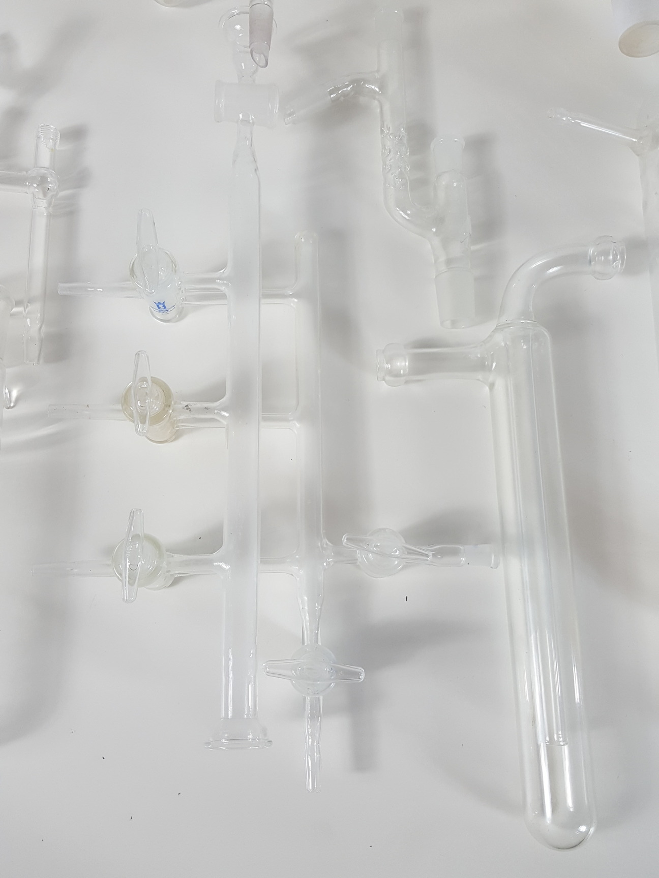 Image of Job Lot Lab Glassware Glass Condensing Apparatus, Condensers, Dropping Funnels