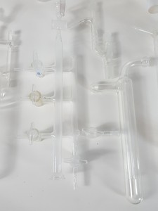 Thumbnail image of Job Lot Lab Glassware Glass Condensing Apparatus, Condensers, Dropping Funnels