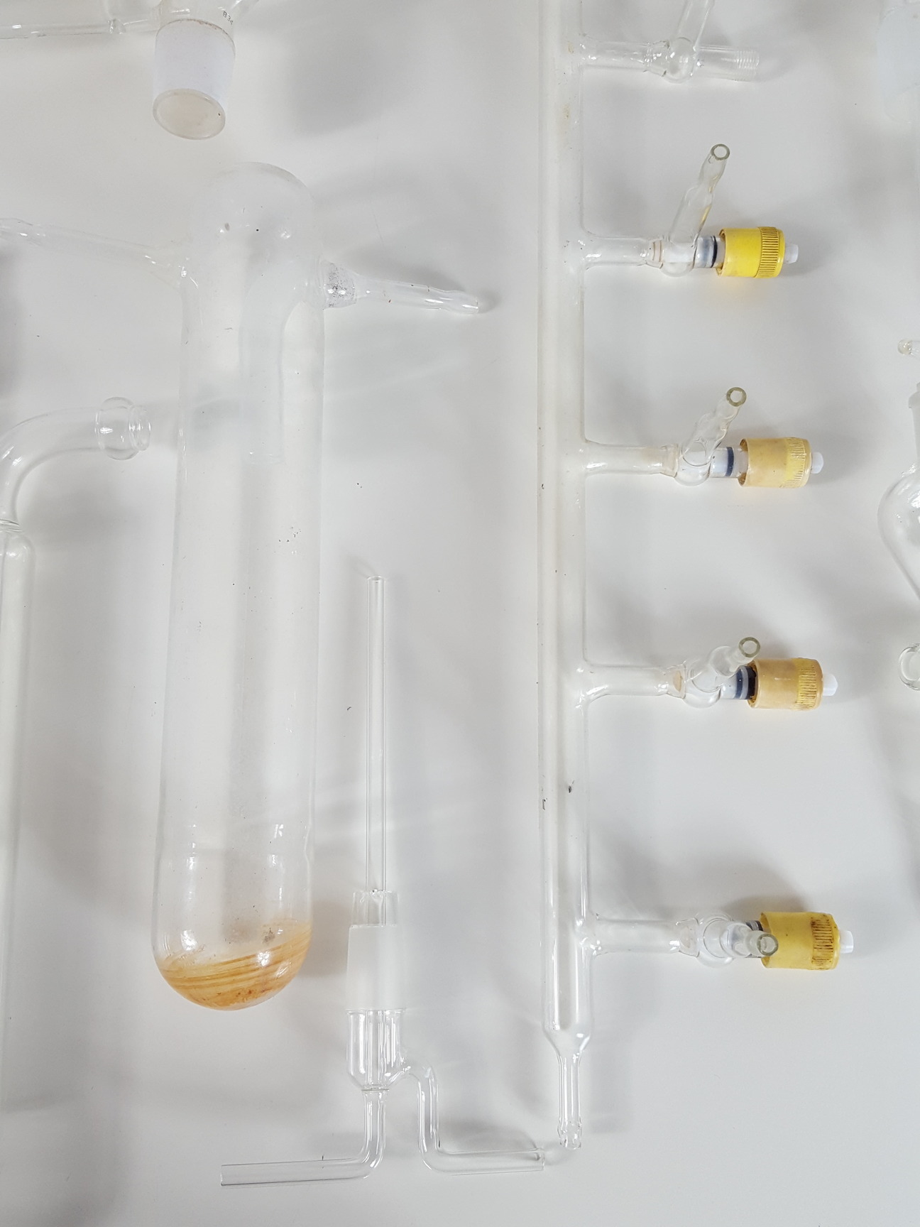 Image of Job Lot Lab Glassware Glass Condensing Apparatus, Condensers, Dropping Funnels