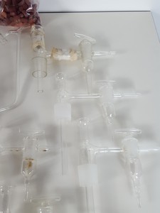 Thumbnail image of Job Lot Lab Glassware Glass Condensing Apparatus, Condensers, Dropping Funnels