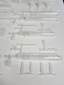 Thumbnail image of Job Lot Lab Glassware Glass Condensing Apparatus, Condensers, Dropping Funnels