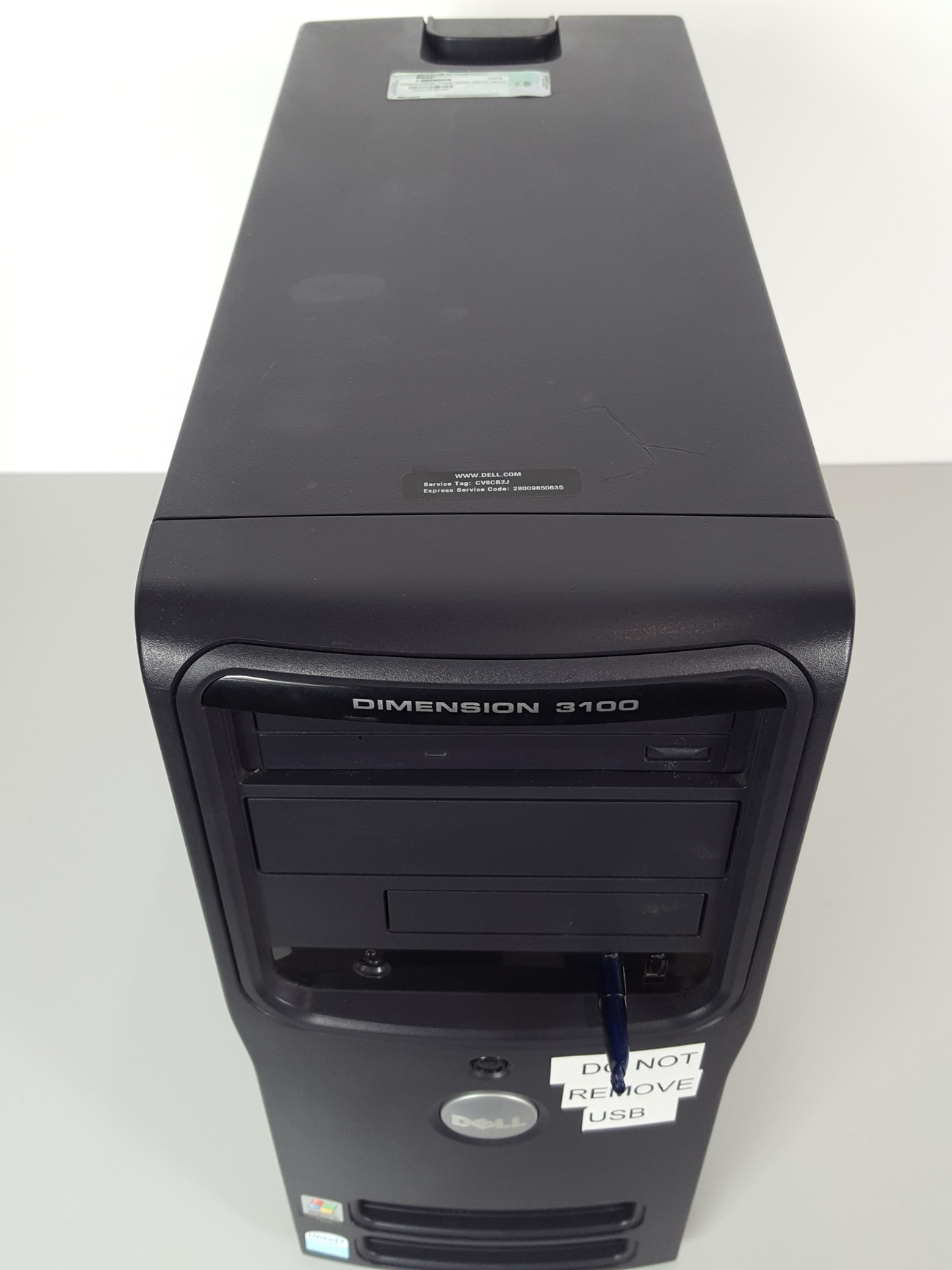 Image of Dell Dimension 3100 PC Clarity Software Lab Cambridge Scientific CSI 200 GC Lab