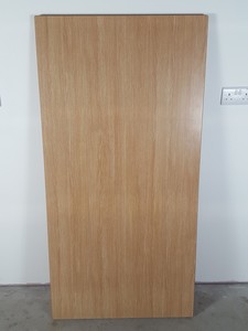 Thumbnail image of Foldable Table / Desk Steel Frame Collapsible Wooden Topped Function Event Hall
