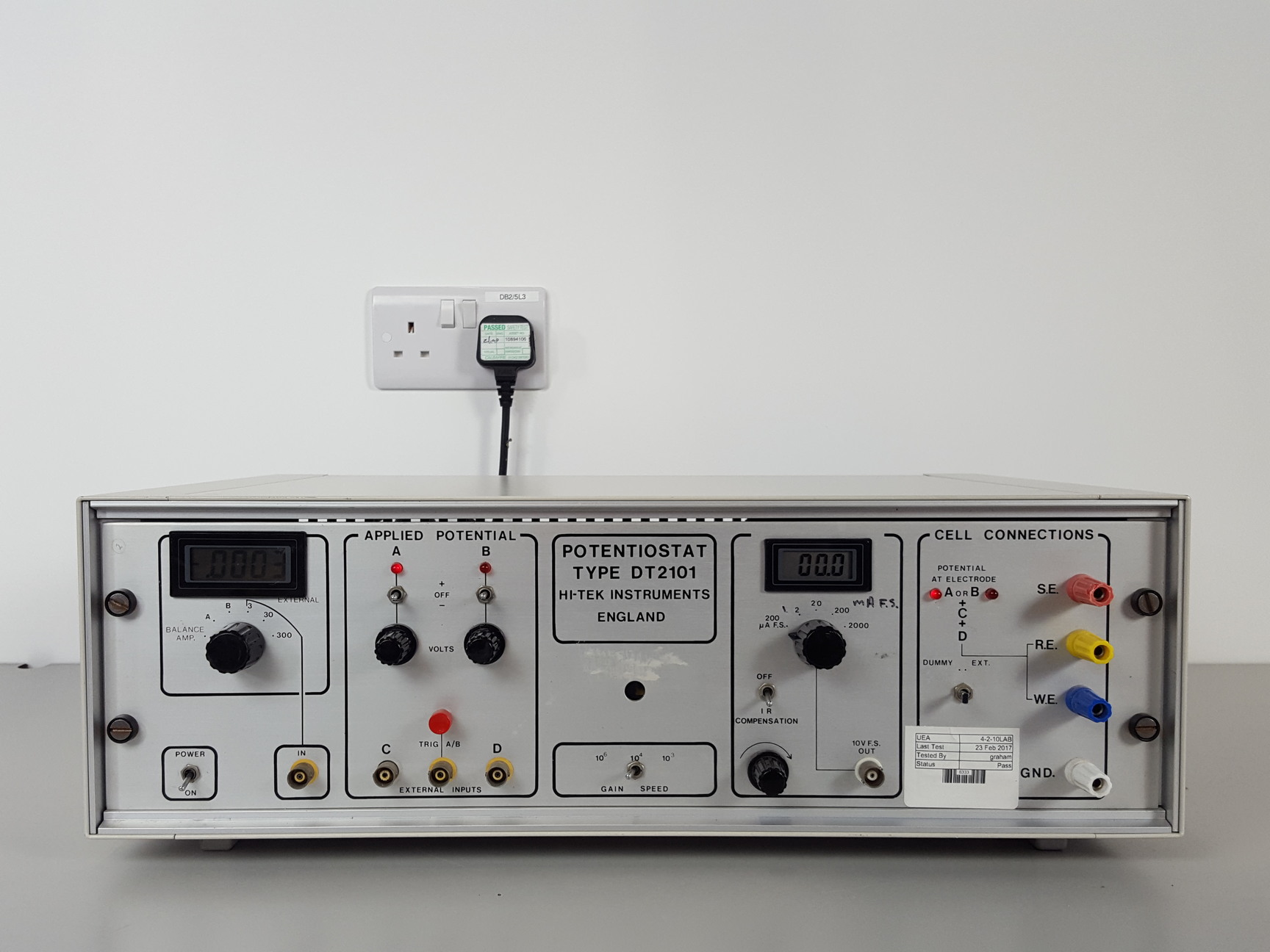Image of Hi-Tek Instruments Potentiostat Type DT2101 Lab