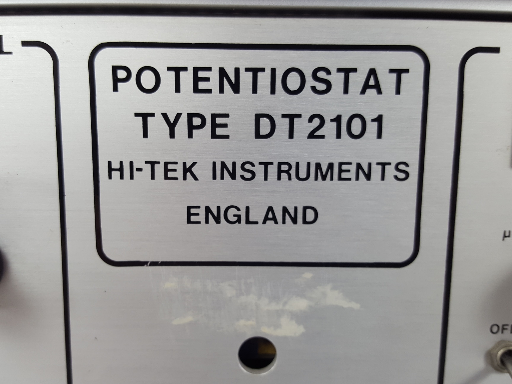 Image of Hi-Tek Instruments Potentiostat Type DT2101 Lab