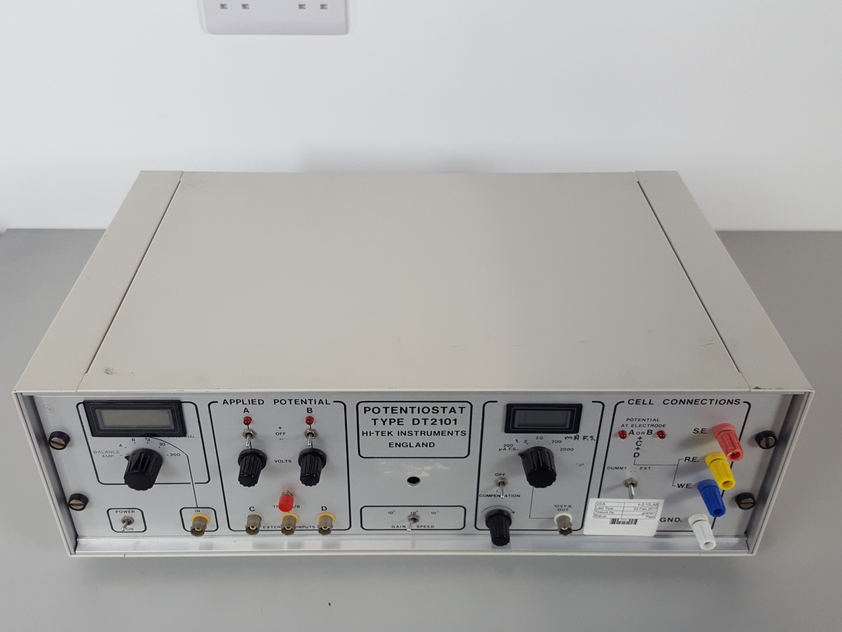 Image of Hi-Tek Instruments Potentiostat Type DT2101 Lab