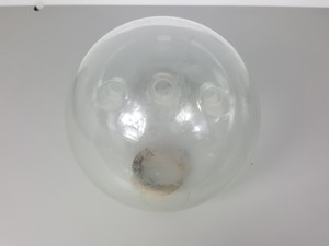 Thumbnail image of Quickfit 5 Litre 5000ml Three-Vertical Neck Round Bottom Glass Flask Lab