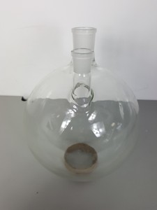 Thumbnail image of 5000ml / 5 Litre Three-Vertical Neck Round Bottom Glass Flask Lab