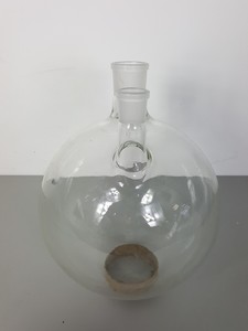 Thumbnail image of 5000ml / 5 Litre Three-Vertical Neck Round Bottom Glass Flask Lab
