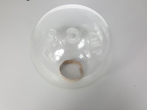 Thumbnail image of 5000ml / 5 Litre Three-Vertical Neck Round Bottom Glass Flask Lab