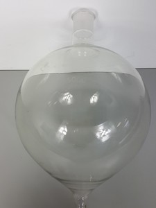 Thumbnail image of 5L 5000ml Glass Separating Funnel with Stopcock Key Lab