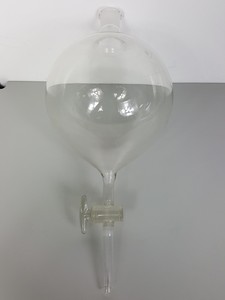 Thumbnail image of 5L 5000ml Glass Separating Funnel with Stopcock Key Lab