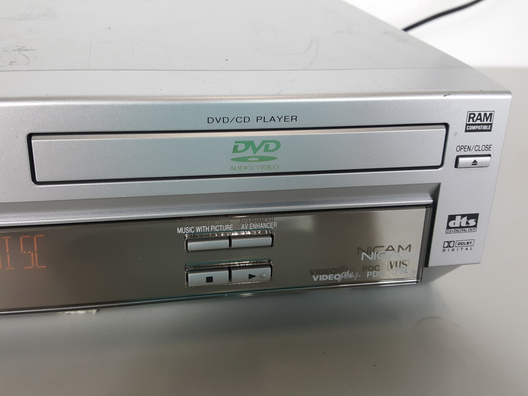 Image of Panasonic DVD/CD Player/ VHS Video Cassette Recorder Model - NV-VP31