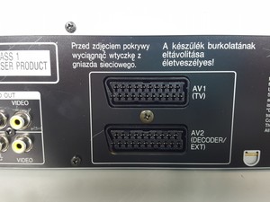 Thumbnail image of Panasonic DVD/CD Player/ VHS Video Cassette Recorder Model - NV-VP31