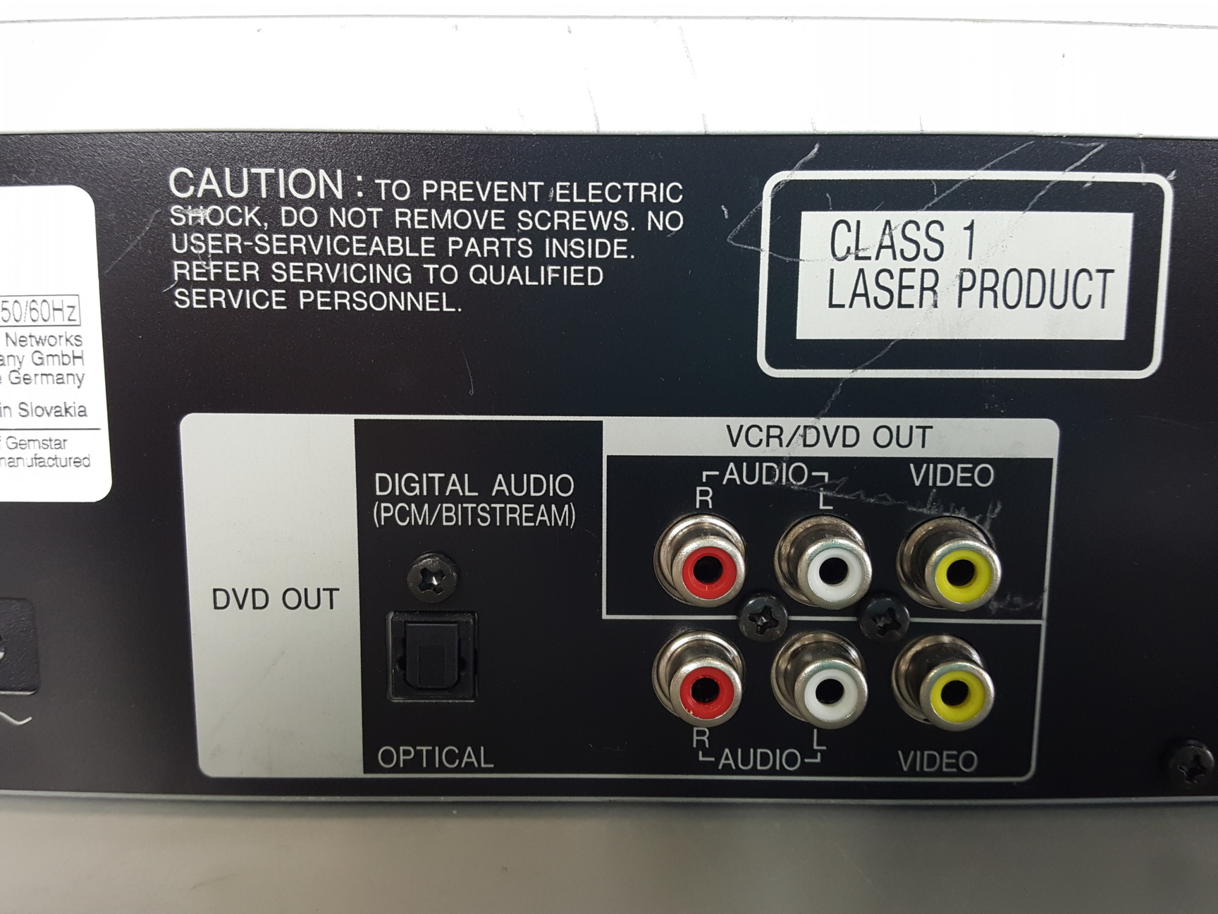 Image of Panasonic DVD/CD Player/ VHS Video Cassette Recorder Model - NV-VP31