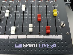 Thumbnail image of Soundcraft Spirit Live 3-2 Analog Audio Mixer with Power Supply